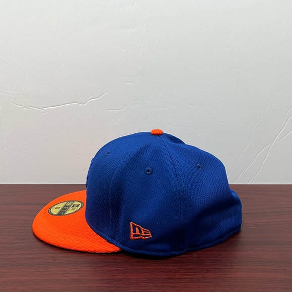 New Era, 59Fifty Fitted Hat, New York Mets, Blue & Orange - Picture 7 of 10